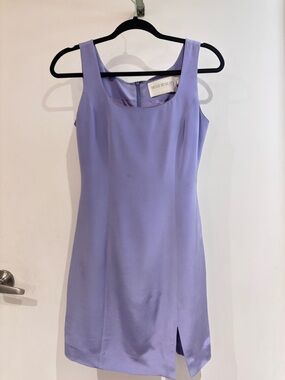 Hugo Buscotti - Light Purple Sleeveless Sheath Dress